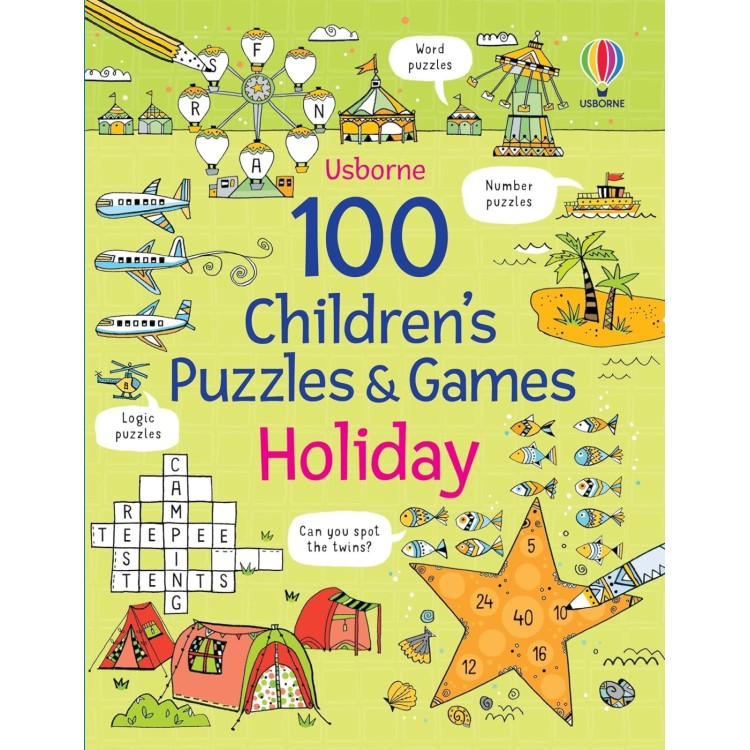 100 CHILDREN'S PUZZLES & GAMES