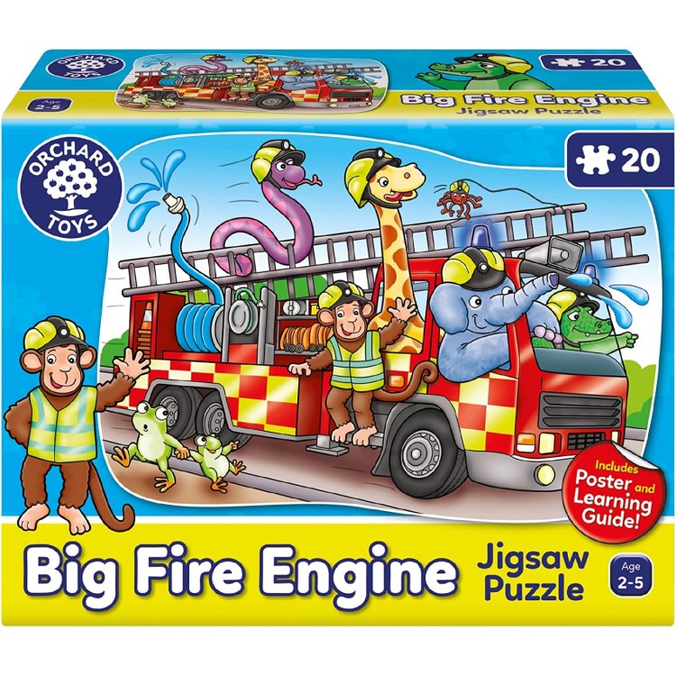 Big Fire Engine Jigsaw Orchard Toys