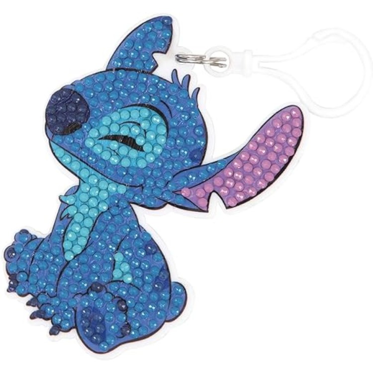 Disney Stitch Crystal Art Bag Charm