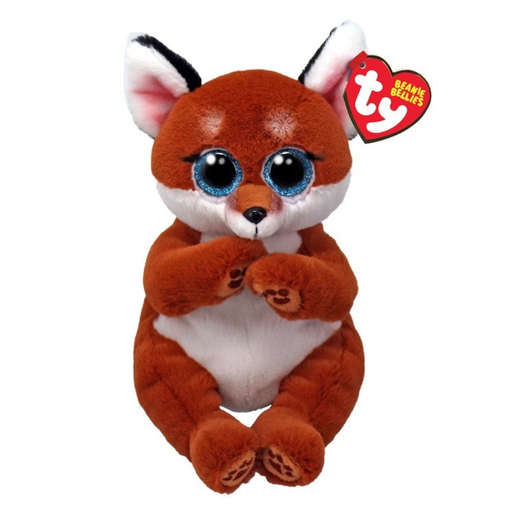 TY Beanie Baby (Beanie Bellies) - WITT the Fox (6 inch)