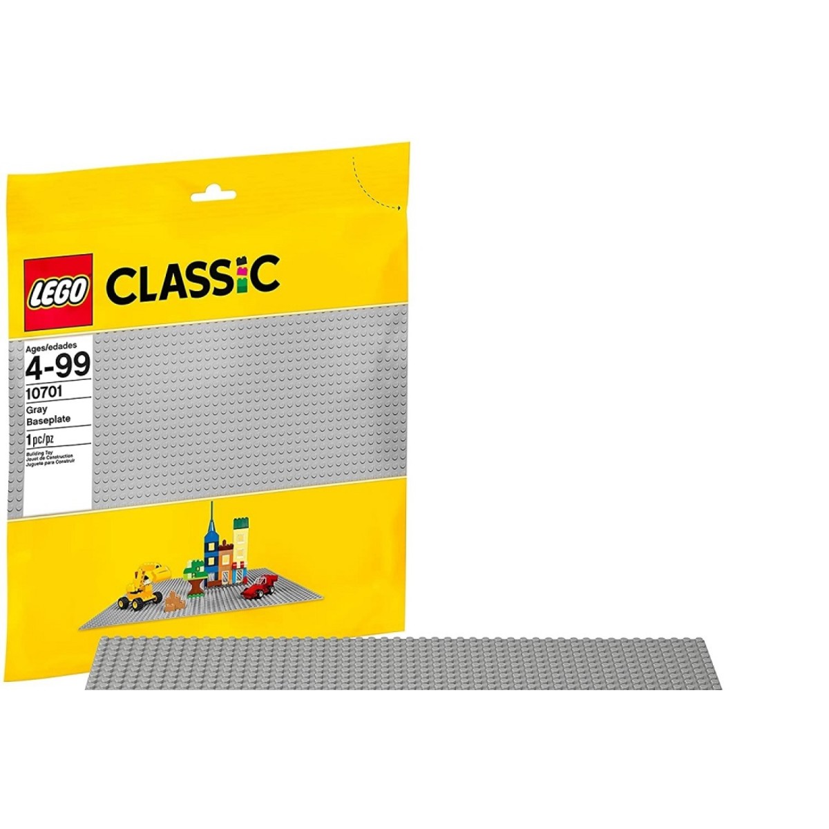 LEGO Gray Baseplate 11024