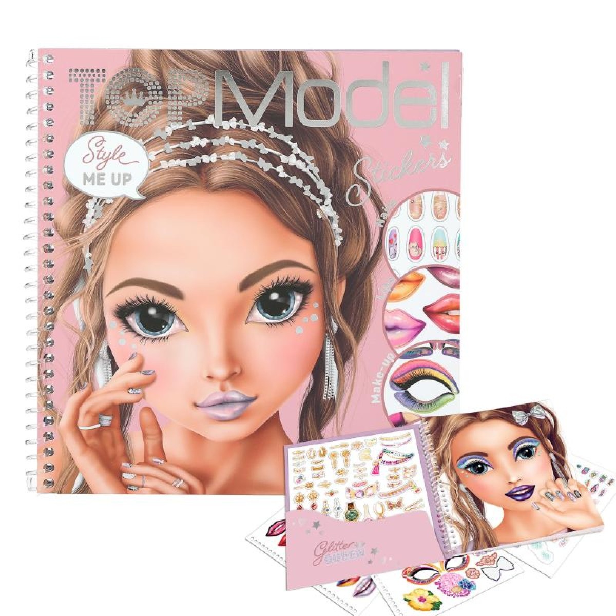 TOPModel Dress Me Up Face GLITTER QUEEN - Treasures Toys Of Wetherby