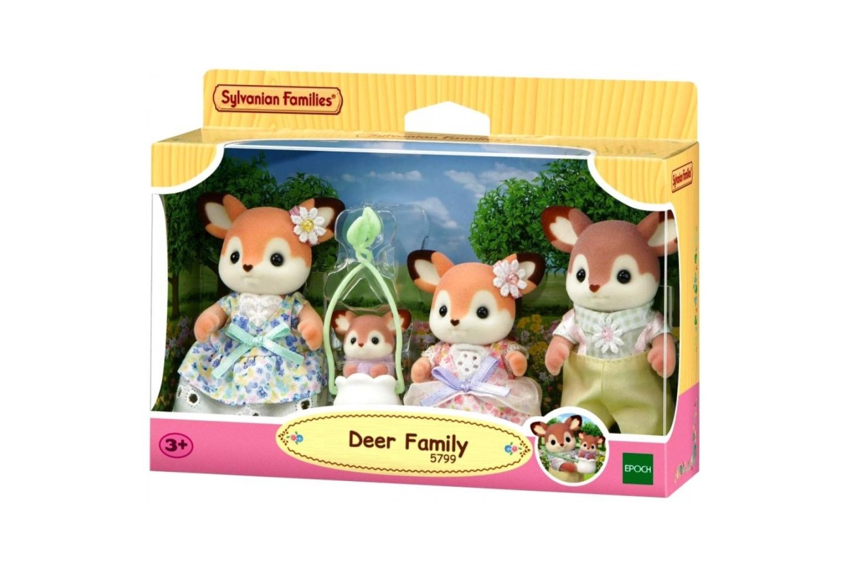 Deer Family Sylvanian Families Treasures Toys Of Wetherby
