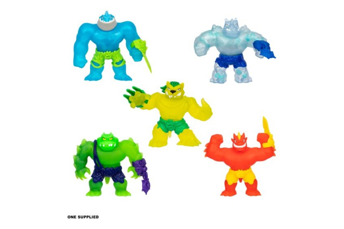Heroes Of Goo Jit Zu Meteor Madness Goo Slingers Pack De 5 Minis Figurines Métalliques