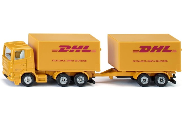 1:87 DHL TRUCK WITH TRAILER 1964 ALPHA TOYS