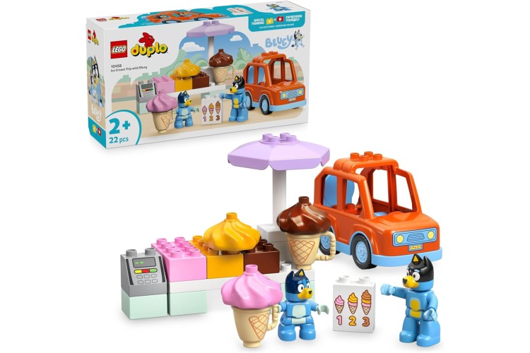 Lego DUPLO Ice Cream Trip with Bluey 10458