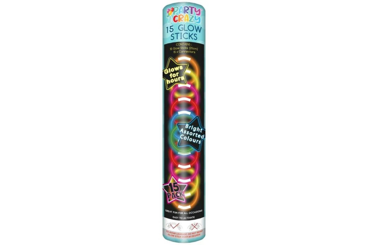 15 Glow Sticks