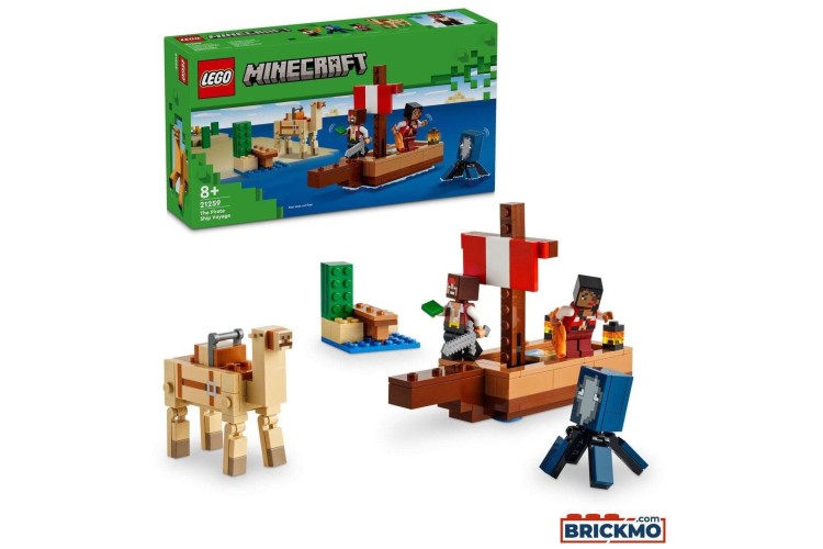 Lego Minecraft The Pirate Ship Voyage 21259