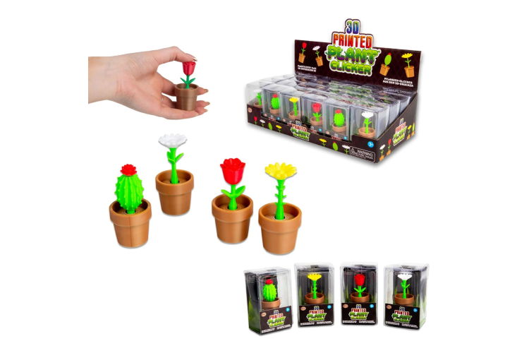 3D PRINTED PLANT CLICKER