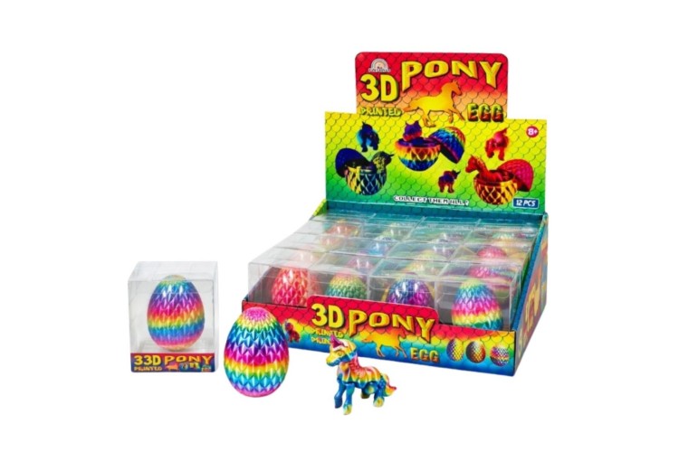 3D Printed Pony Egg Toy