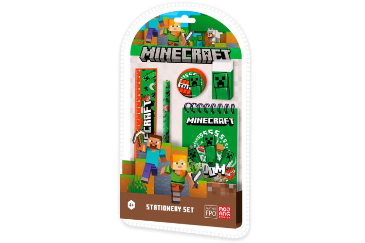 5Pcs Stationery Set Minecraft