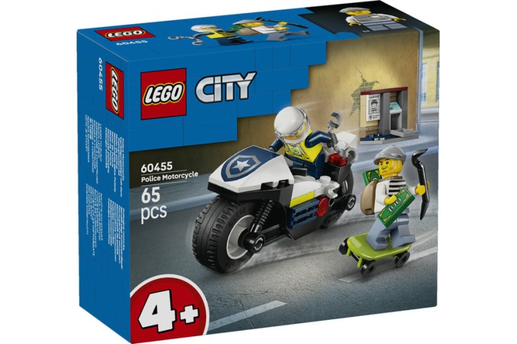 LEGO 60455  Police Motorcycle Chase V29
