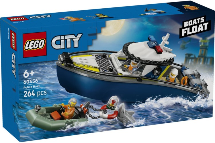 LEGO 60456  Police Boat Chase V29