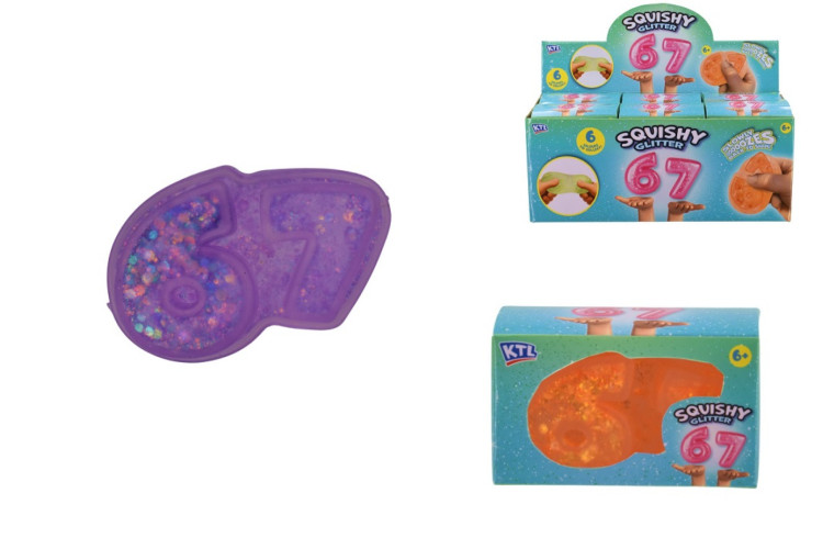 67 Stretchy Glitter Maltose Squishy KTL