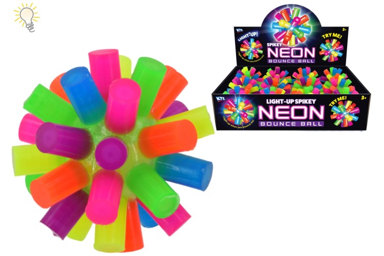 75mm Light Up Spikey Digit Ball