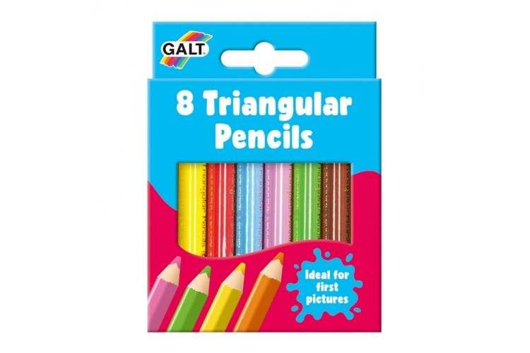 Galt 8 Triangular Pencils