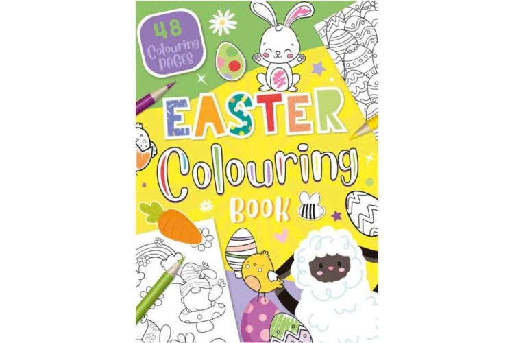 A4 EASTER COLOURING BOOK