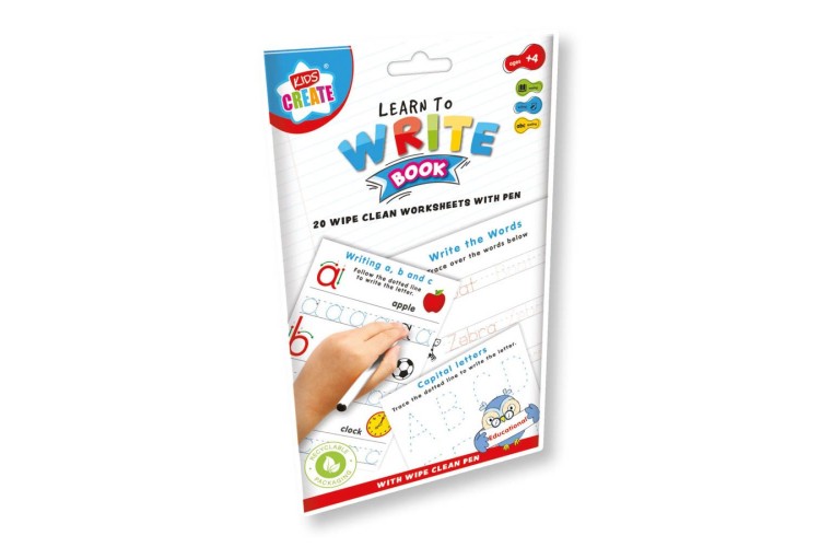 A5 WIPE CLEAN WRITING BOOK