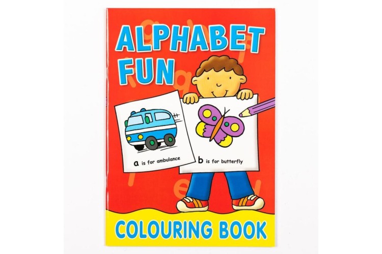 ALPHABET FUN COLOURING BOOK