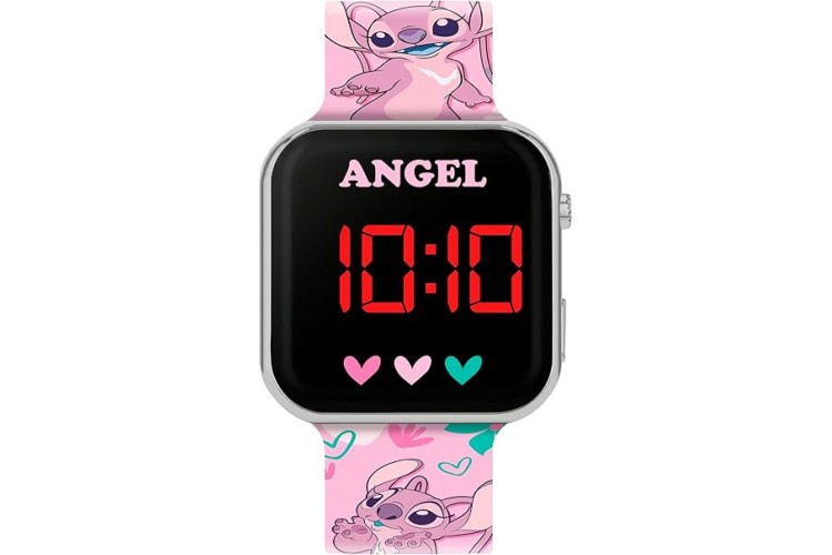 Angel Printed Strap LED Watch