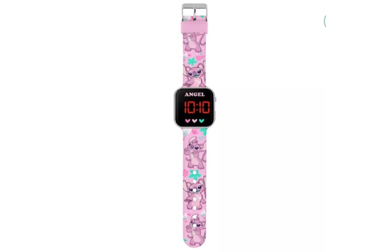 Angel Printed Strap LED Watch