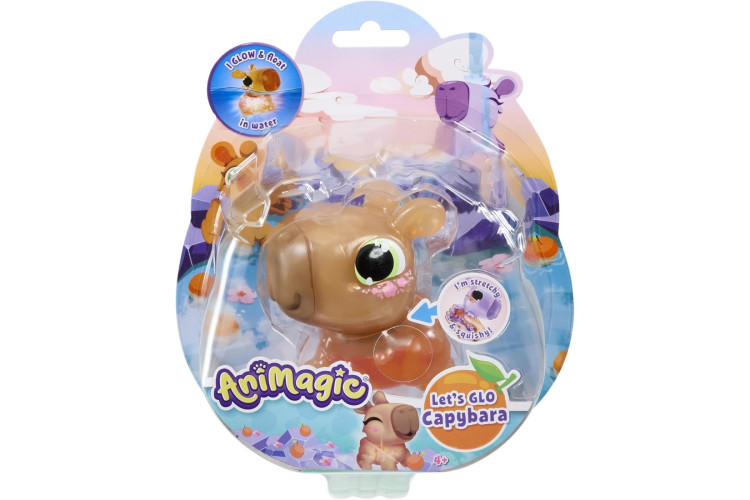 Animagic Let's Glo Capybara Asst