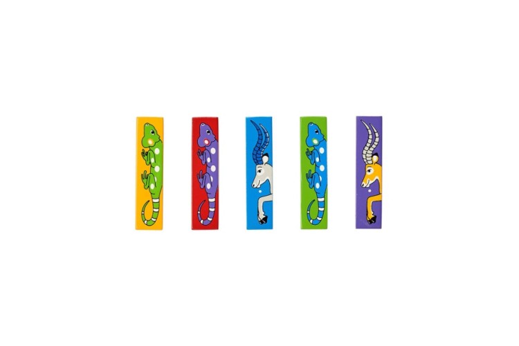 Animal Wooden Letter I