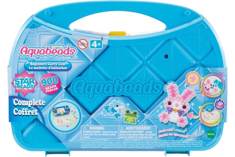 Aquabeads Beginners Carry Case, Art & Craft bead kit 