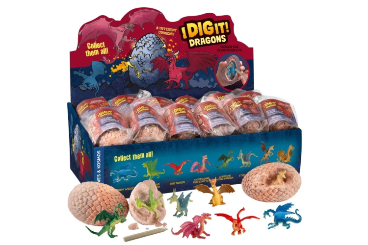Dig it Dragons - 1 supplied