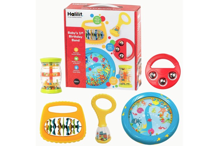 BABY'S 1ST BIRTHDAY GIFT SET by Halilit