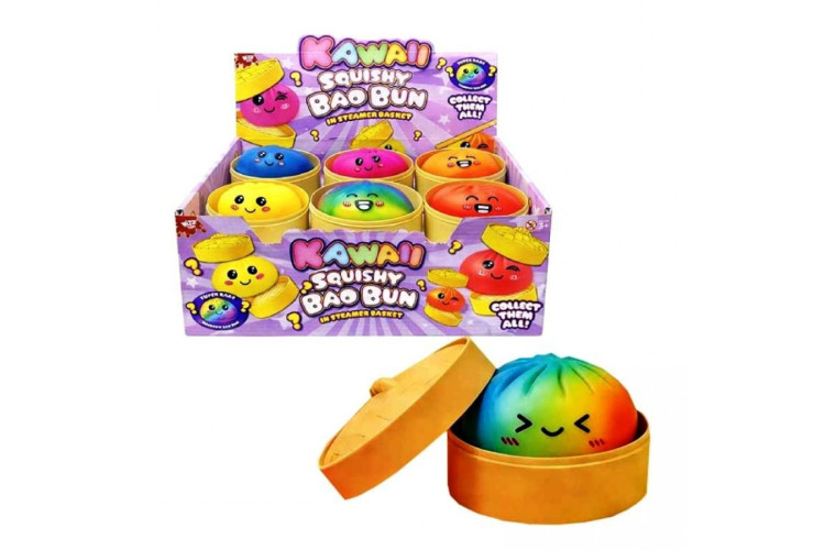 Bao Bun 8.5cm Maltose Rainbow Squishy Dumpling