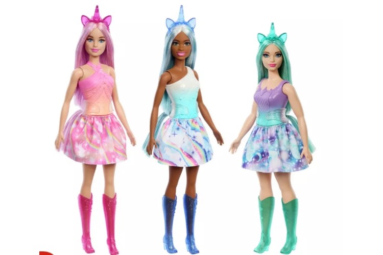 Barbie Unicorn Fantasy Doll Assortment