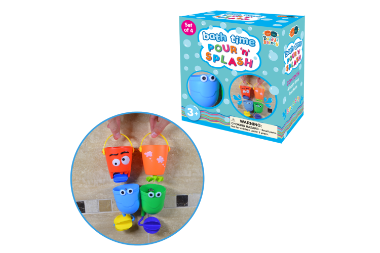 Bath Time Buckets – Pour ‘n Splash