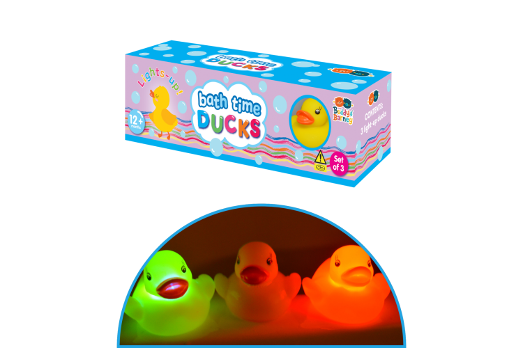 Bath Time Light Up Ducks