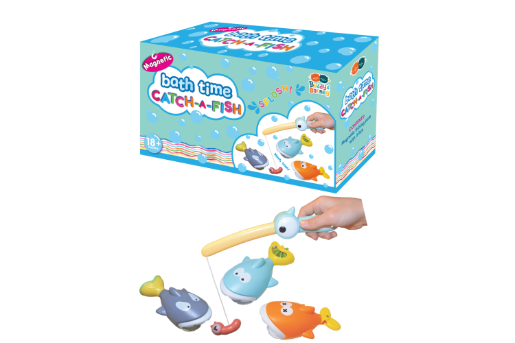 Bath Time Magnetic Catch-A-Fish Set