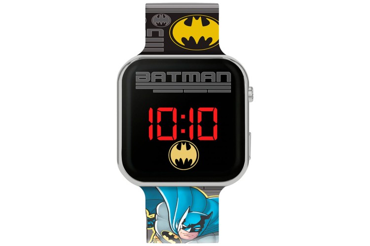 Batman Printed Strap LED Watch