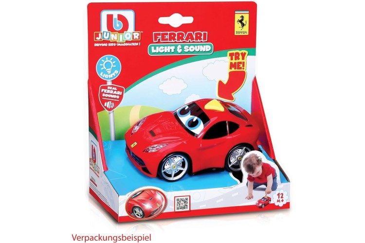 BB JUNIOR PULLBACK RACER FERRARI 488 GTB 