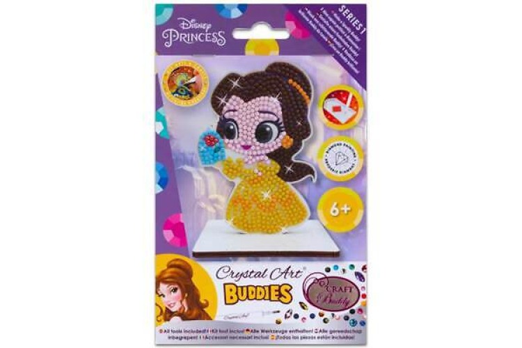 Belle, Disney Princess Crystal Art Buddy