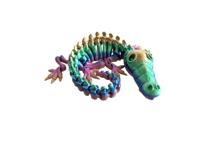 Bermuda 3D Printed Large Crocodile