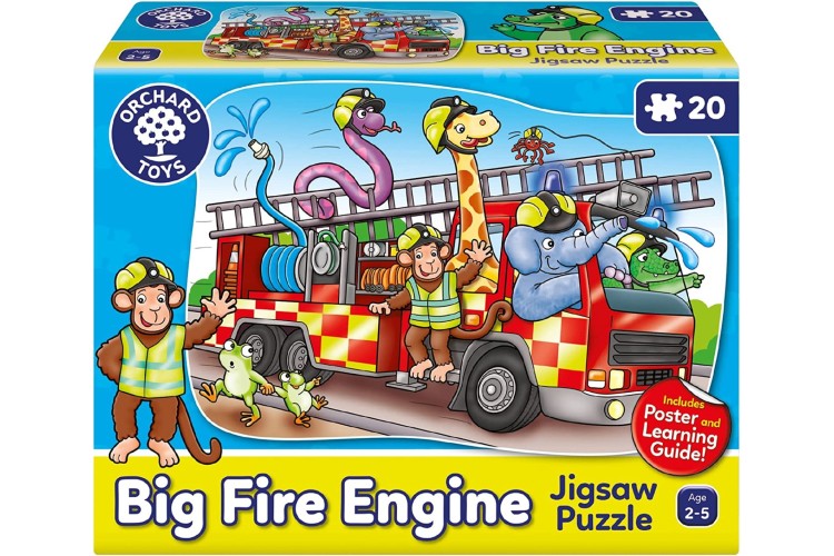 Big Fire Engine Jigsaw Orchard Toys