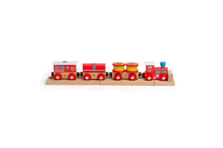 Bigjigs Fire & Rescue Train BJT474