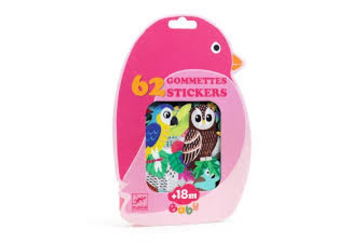 BIRDS STICKERS BY DJECO