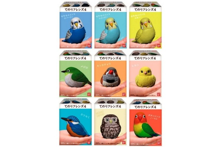 Bandai Birds Tenori Friends Figures