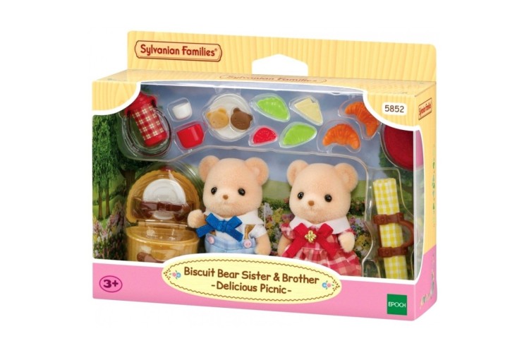 Sylvanian Families - Biscuit Bear Delicious Picnic Set