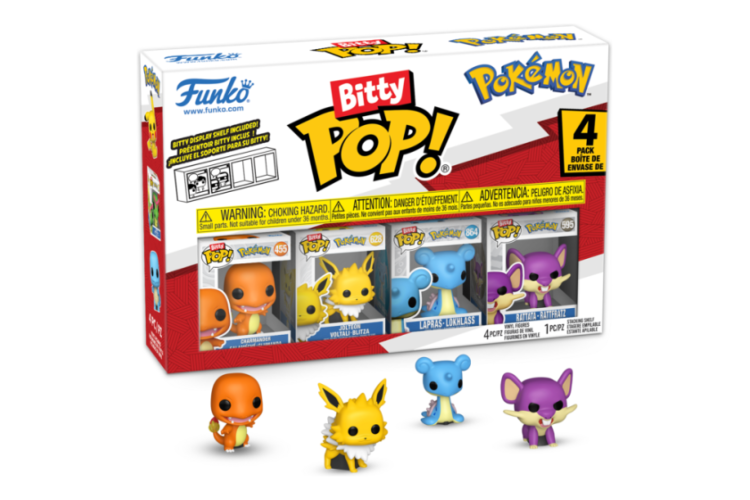Bitty Pop! - Pokemon - Charmander 4 Pack