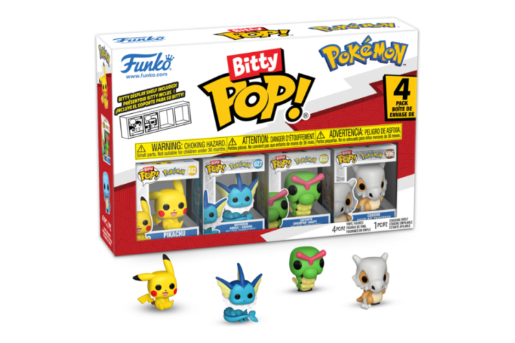 Bitty Pop! - Pokemon - Pikachu 4 Pack