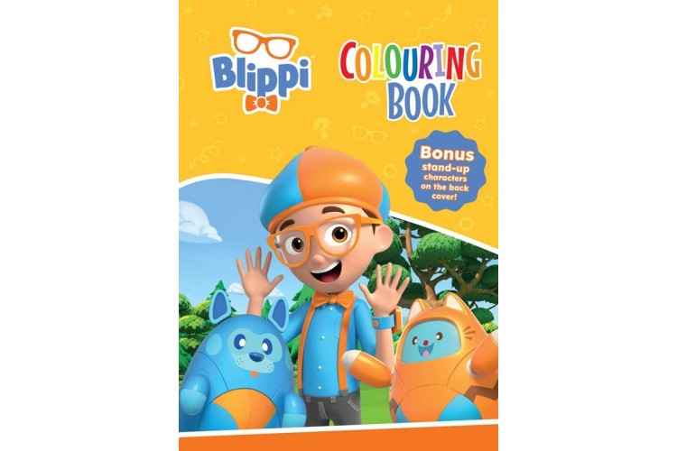 BLIPPI COLOURING BOOK