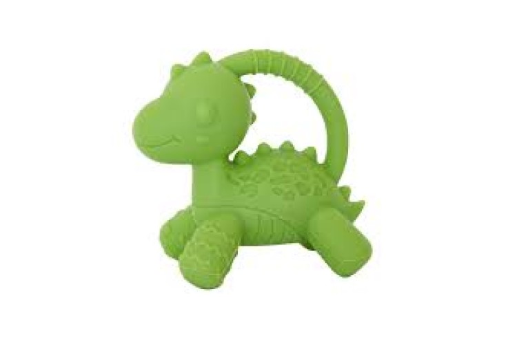 Green Dinosaur - Silicone Teether