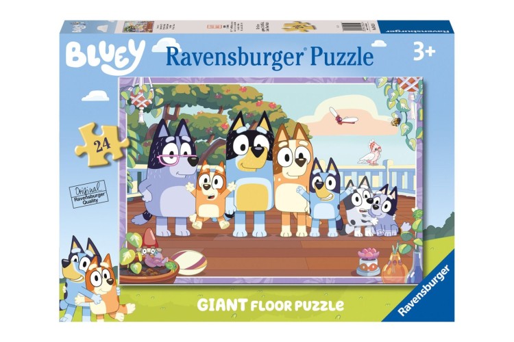 Bluey 24 Piece Giant Floor Puzzle