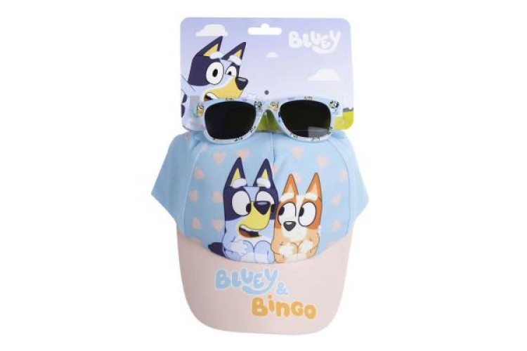 Bluey Cap and Sunglasses Set